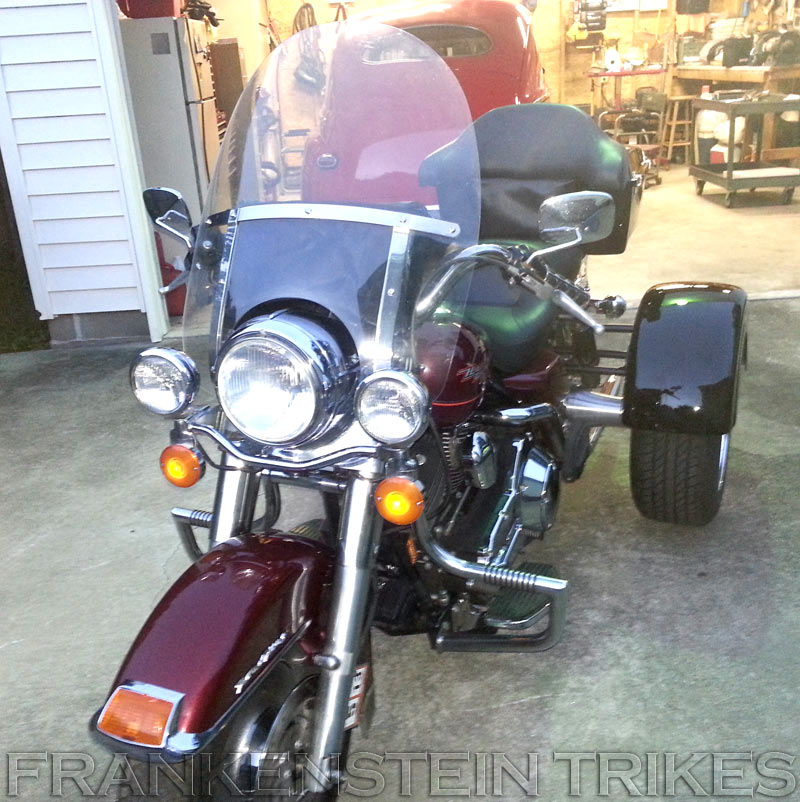 harley davidson roadking trike conversion kit frankenstein trikes